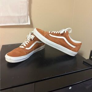 Vans Tan Suede Shoes